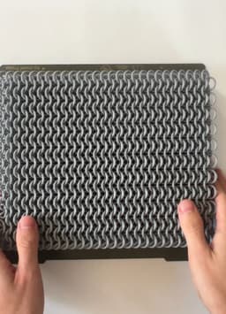 Chainmail v2.1 - 1 meter of medieval armor for cosplay 3d model