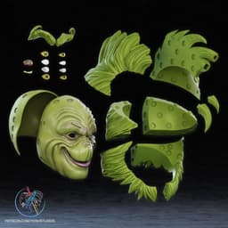 Green Elf Helmet 3D Printer STL file 3d model