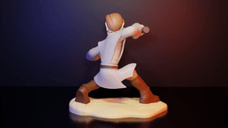 Obi-Wan Kenobi Multiparts +3MF 3d model