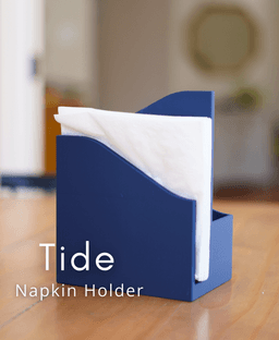 Tide Napkin Holder 3d model