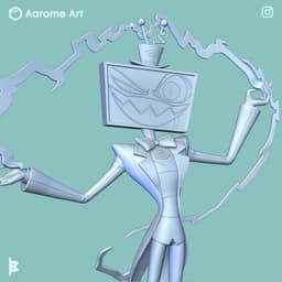 Vox Hazbin Hotel 3d model
