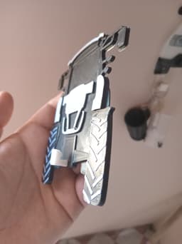 Tractor Key Hanger 3d model