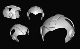 Cat Helmet 01 3d model