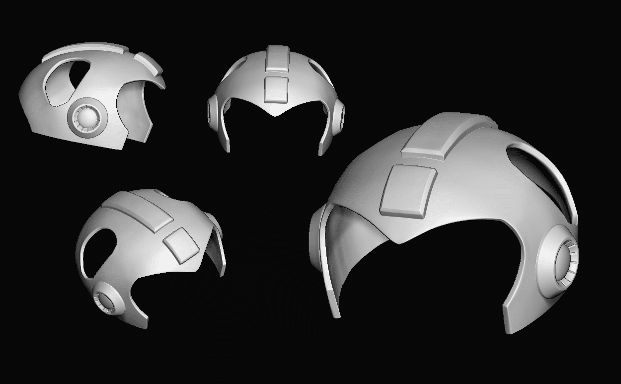Cat Helmet 01 3d model