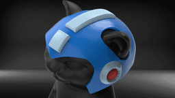 Cat Helmet 01 3d model