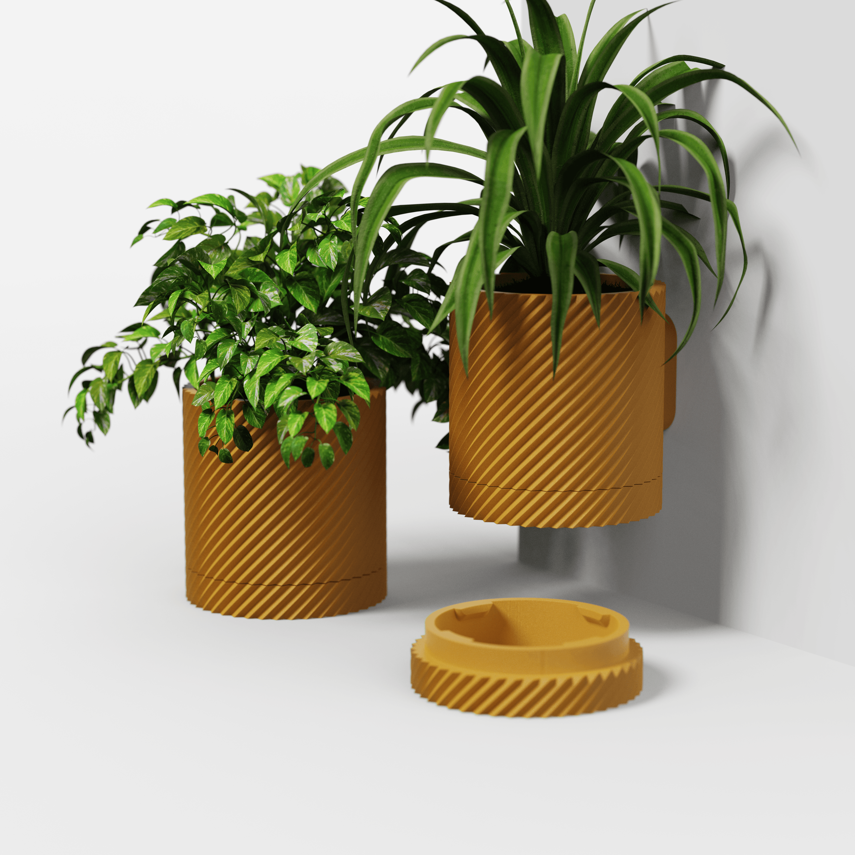 OON Collection - Planter Set 3d model