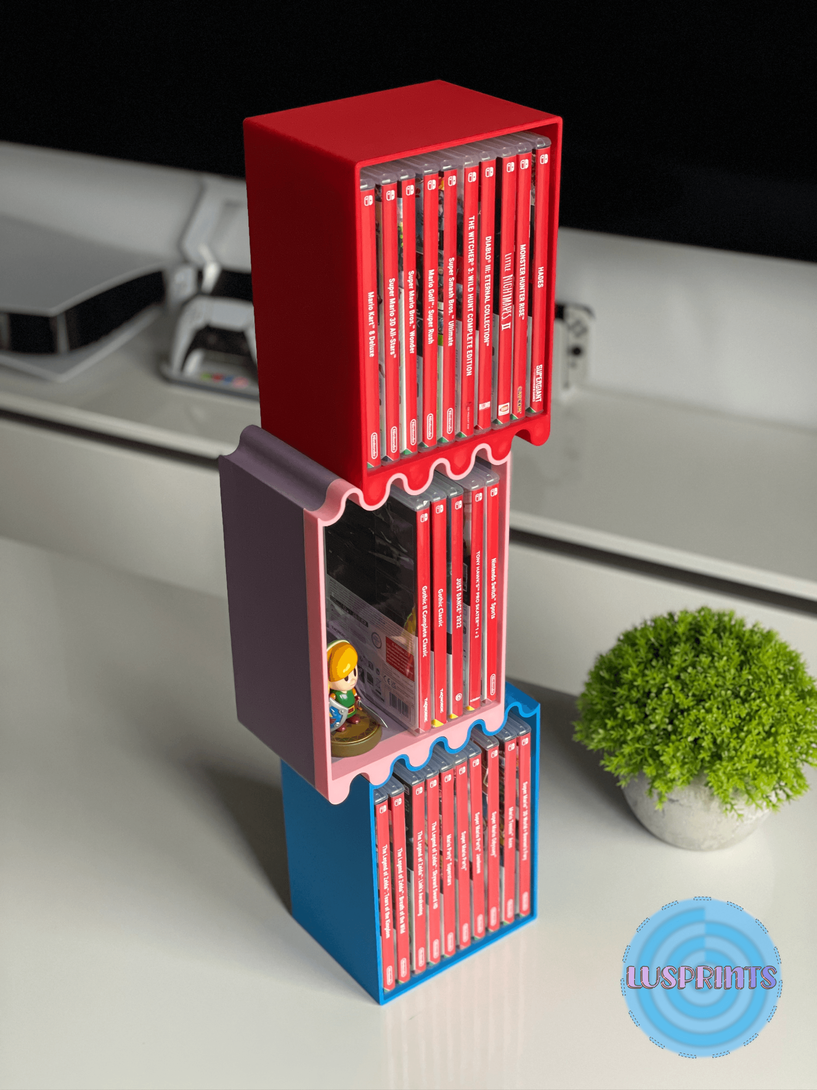 Nintendo Switch Game Shelf Update! 3d model