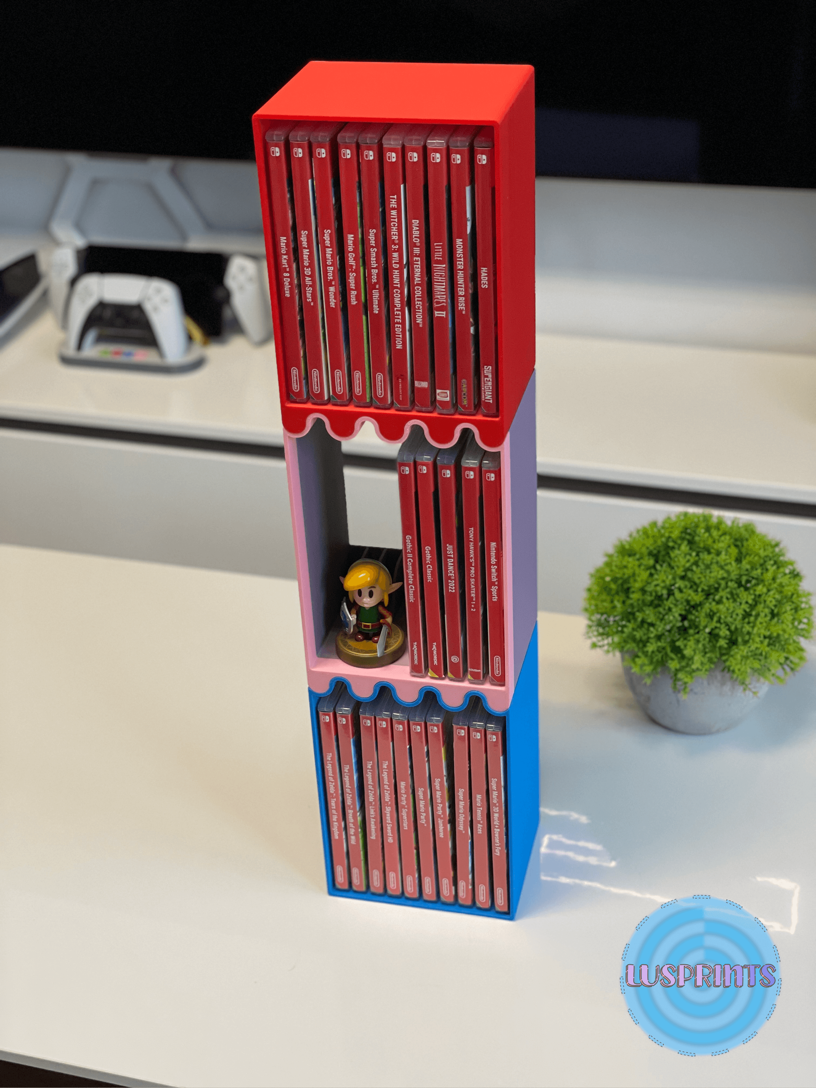 Nintendo Switch Game Shelf Update! 3d model