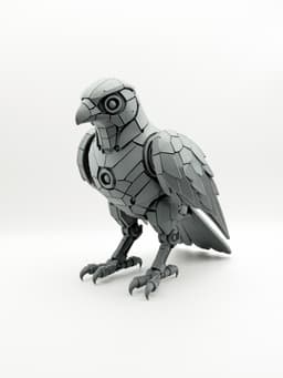 Mechanical Falcon 3d model