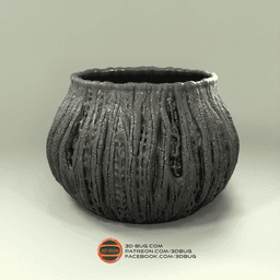 ALIEN PLANTER / VASE / PEN HOLDER 3d model