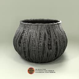 ALIEN PLANTER / VASE / PEN HOLDER 3d model