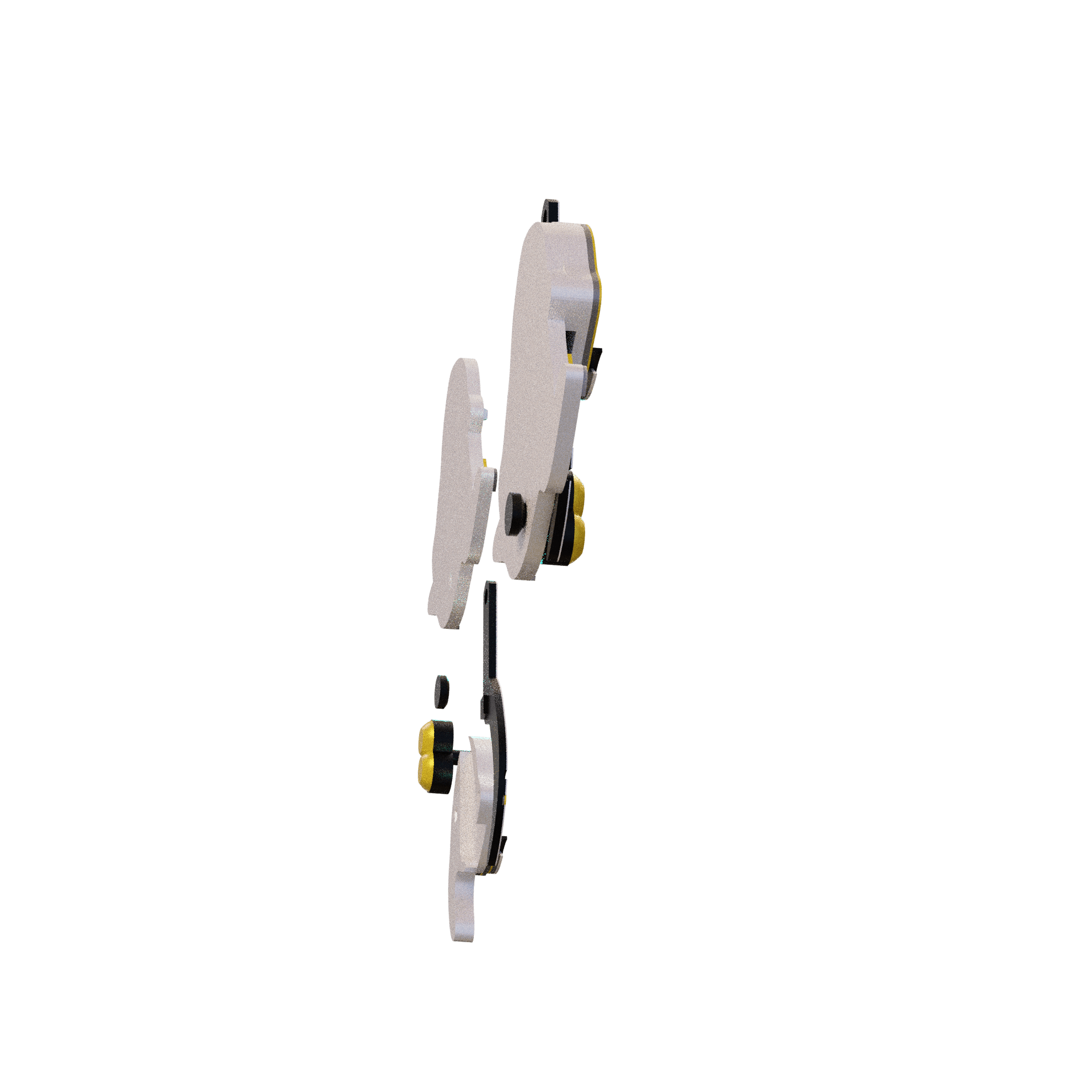 Funny Cat Keychain 3d model