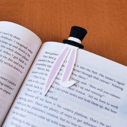 Fun Bookmarks: Magic Rabbit 3d model