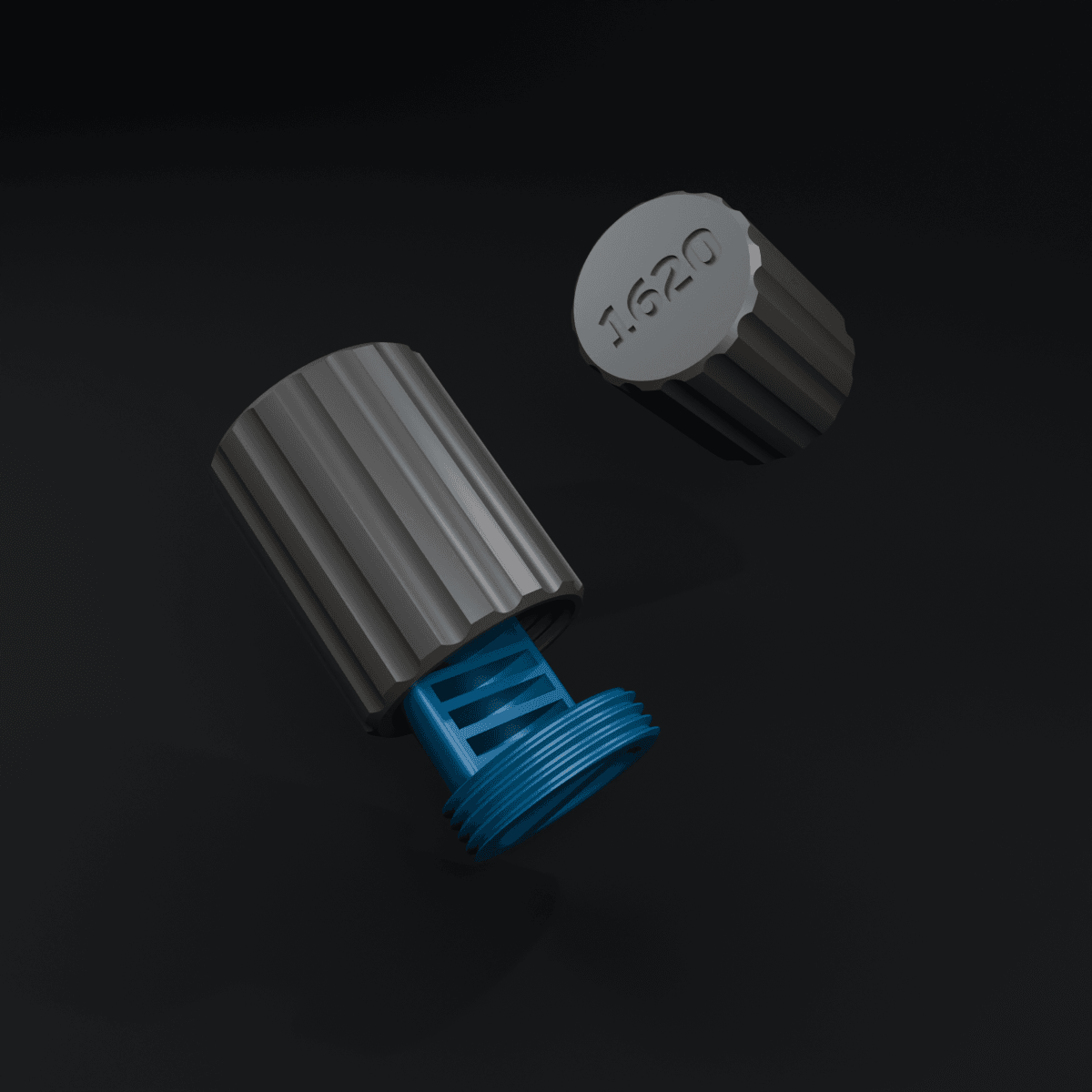 Yet another CR1620 container 3d model