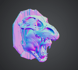 LOST ISLAND BOSS TROPHY 3d model