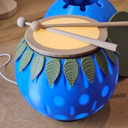 Berry Drum - Lamp 3d model