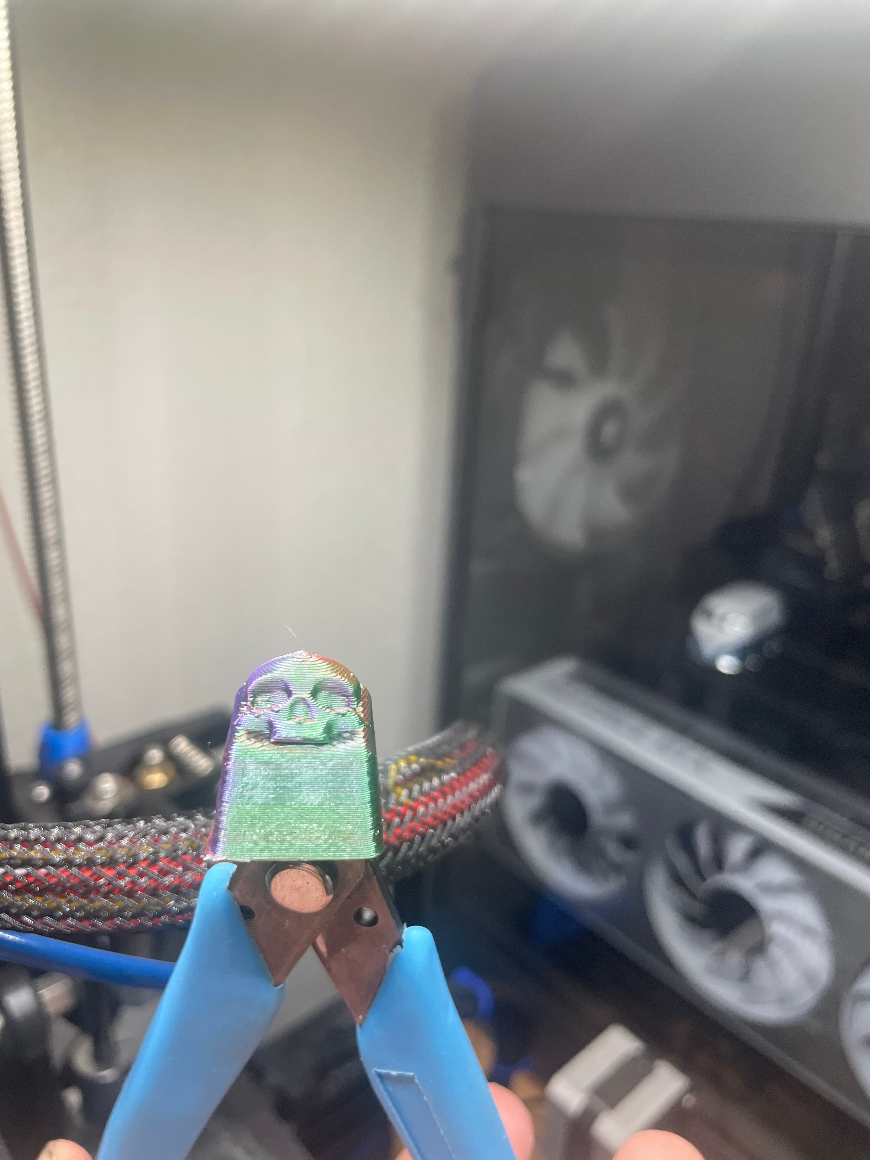 skull keycap.stl 3d model