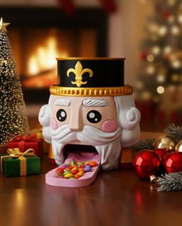 Nutcracker Candy Dispenser 3d model
