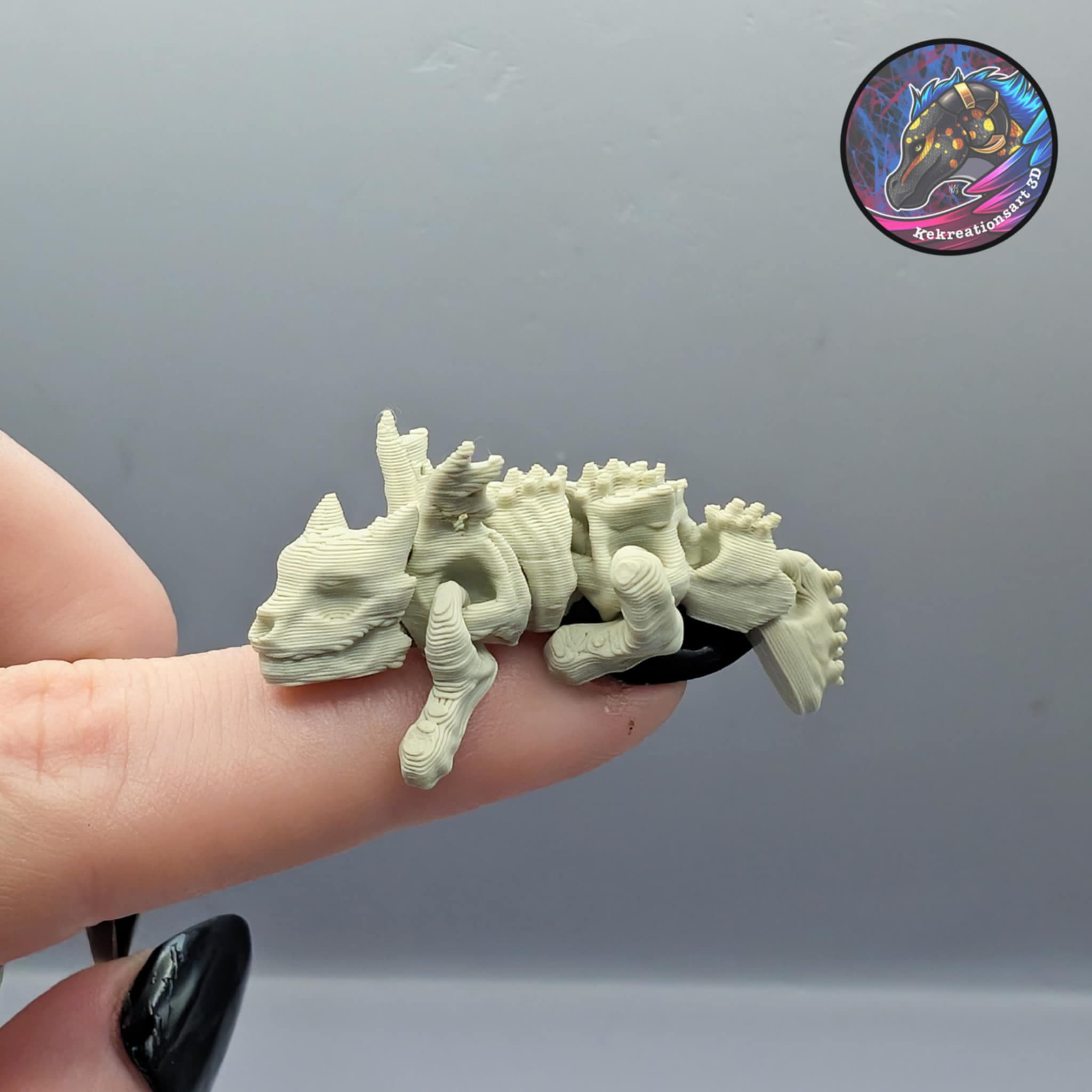 nano flexi skelly dragon 3d model