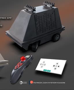 MSE 6 rapair droid - remote controlled 3d model