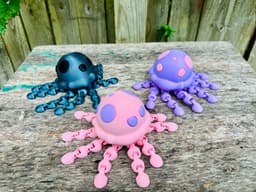 Painted Jellyfish - Jellyyyyy - 3d model