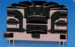 Magnetic Compression Engine MCE by Tr3xX -Block 3d model