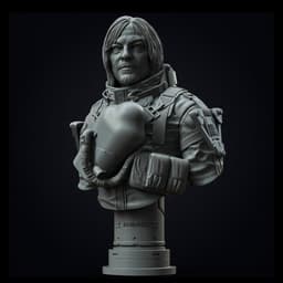 Sam Porter Bridges bust (Pre-Supported) 3d model