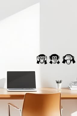 Monkey Wall Art, Wall Decor, Home Decor 3d model