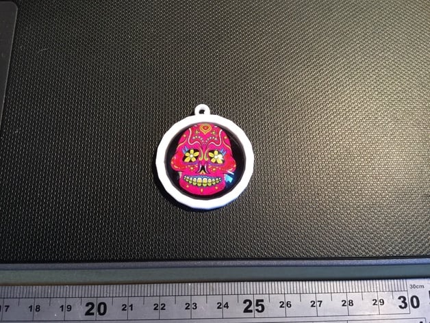 25mm Cabochan Setting 3d model