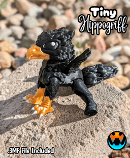 Tiny Hippogriff 3d model