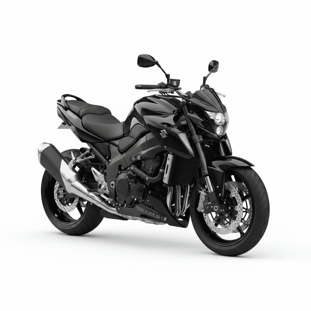 Motorcycle : Suzuki BKing Muscle Naked Motorcycle 3d model