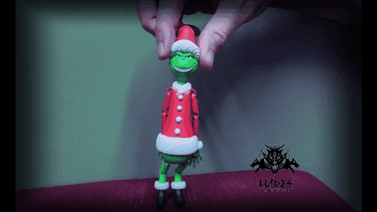 The Grinch Santa 3d model