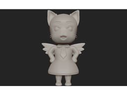 Charle With wings 3d model