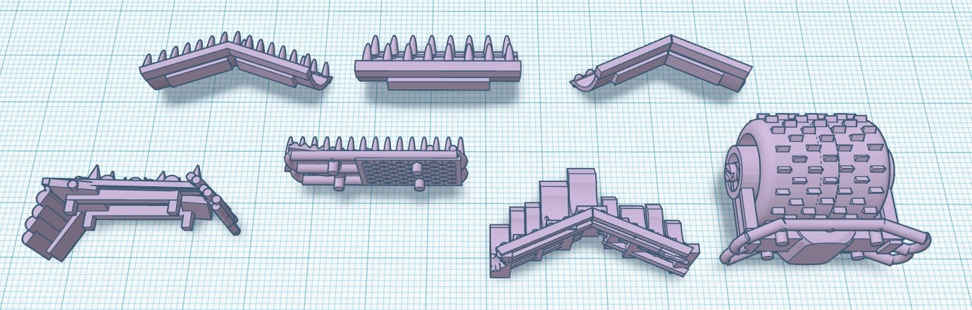 Rams Set 2 3d model