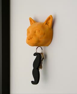 Cat Head Design 3d model