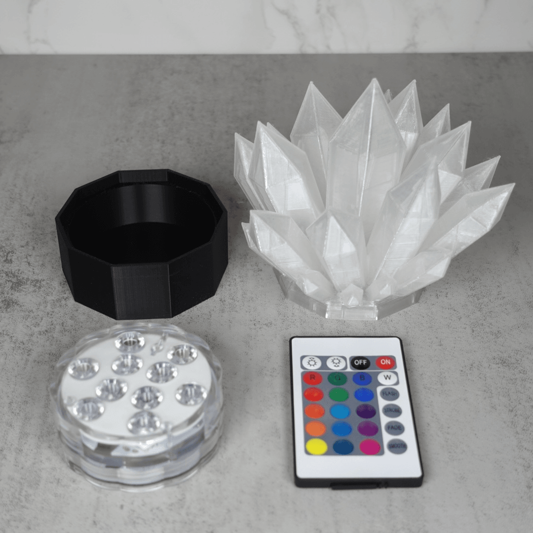 LED Crystal Light 3d model