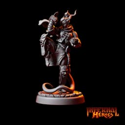 Xian Shu - Tiefling Monk 3d model