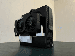 Optiplex 7070 GPU Riser Mount 3d model