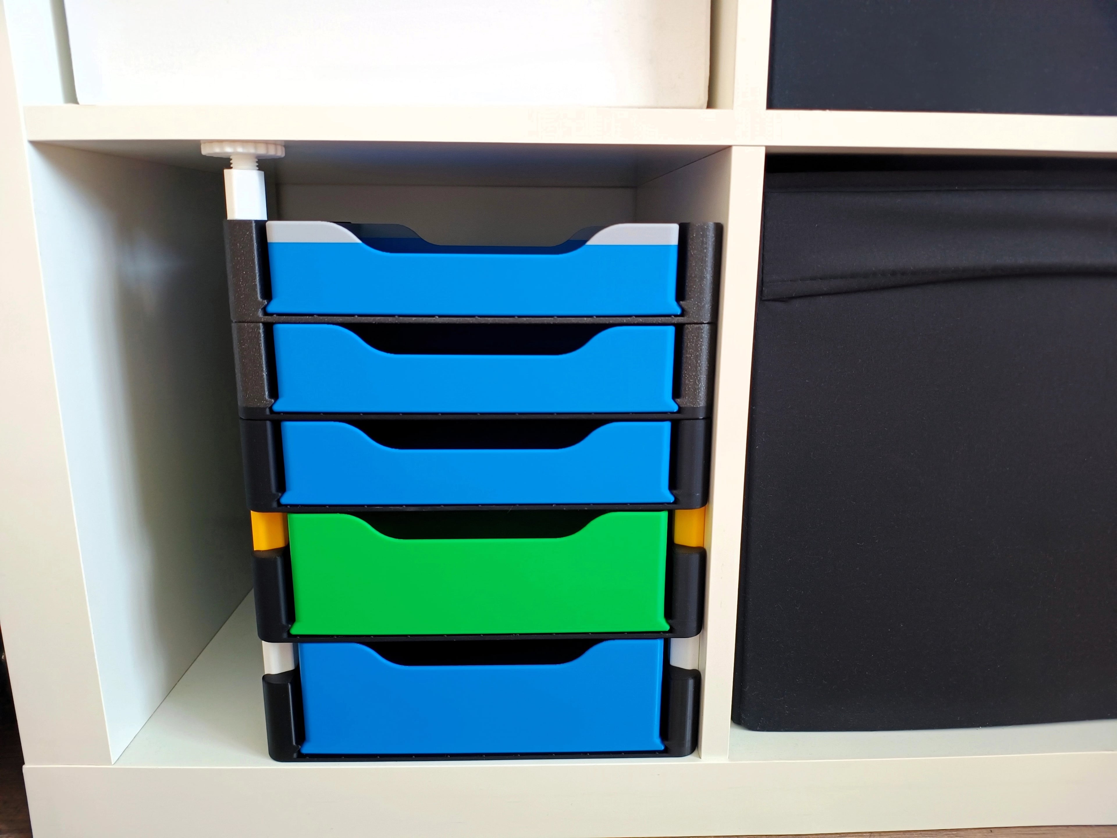 Versatile Stackable Storage Box System 3d model