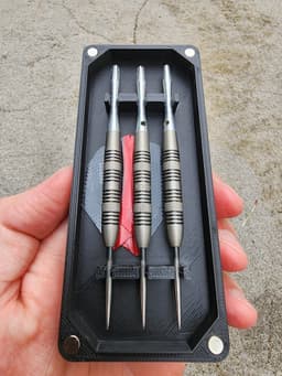 Slim Pocket Darts Case 3d model