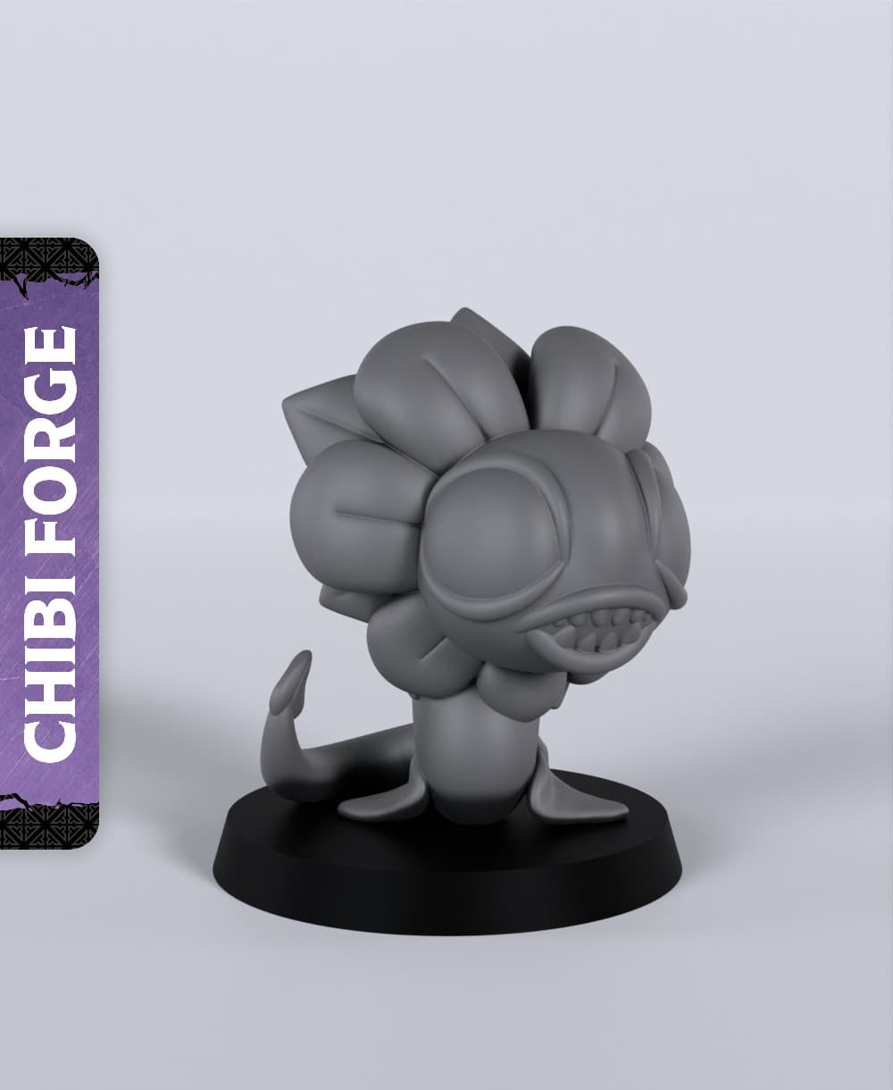 Chibi Vine Snake - With Free Dragon - 5e DnD Inspired for RPG and Wargamers 3d model