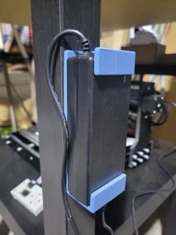 CNC Power Brick Holder - LiteOn 3d model