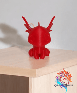 Charming Mini Dragon 2 / 3mf included 3d model