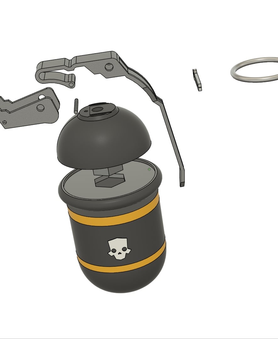 Helldivers G-6 Frag 3d model