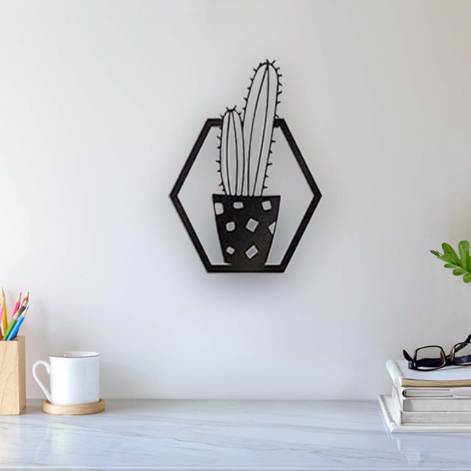 Cactus Wall Art 3d model