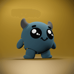 Bob - Little Monster Flexi 3d model