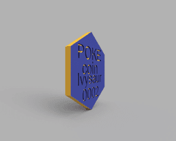Ivysaur Pokemon PokeCoin 3MF 3d model