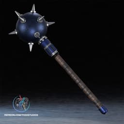 Hawkgirl Mace 3D Printer STL File 3d model