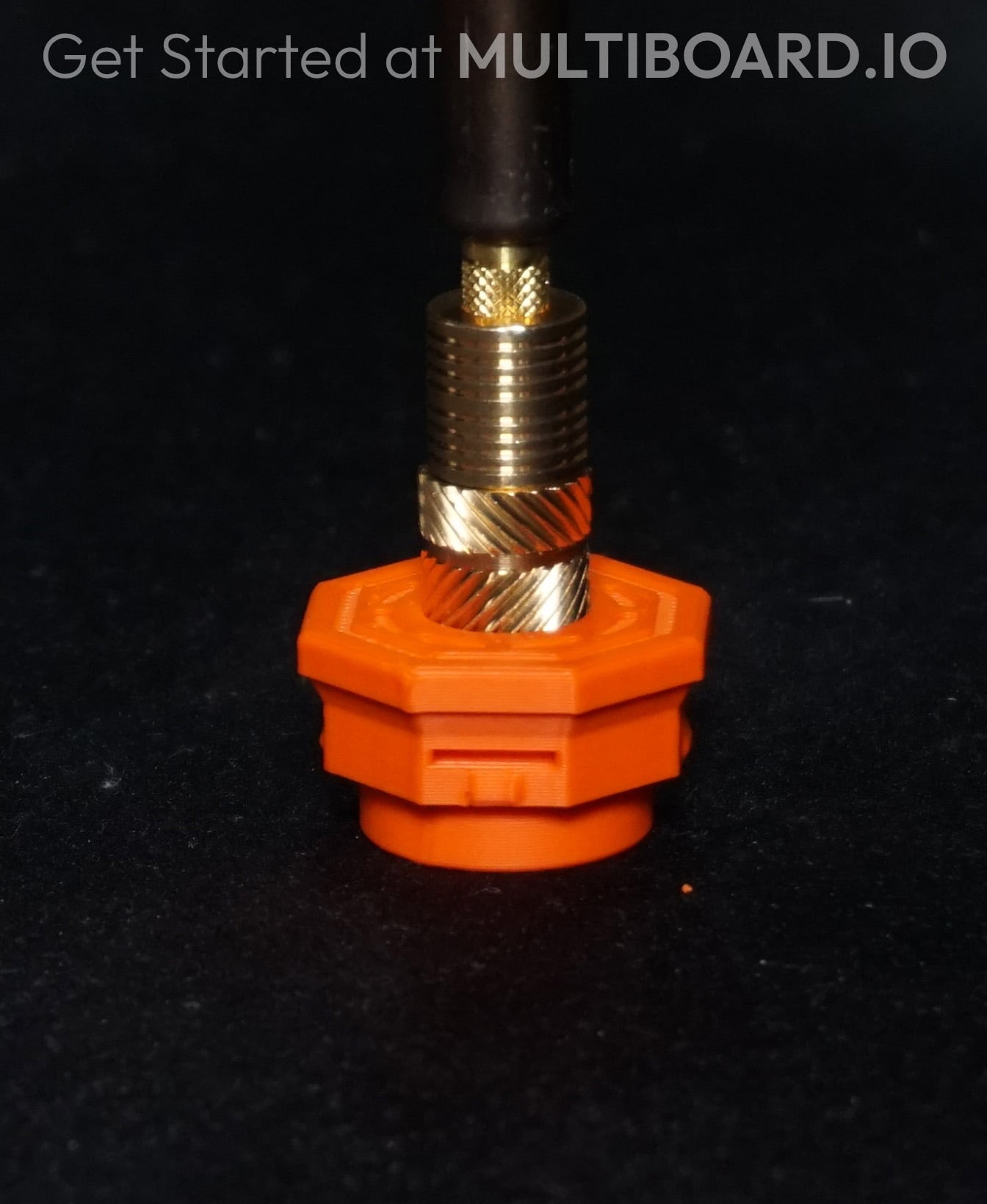Heat Set Insert Snap - M6 Standard 3d model