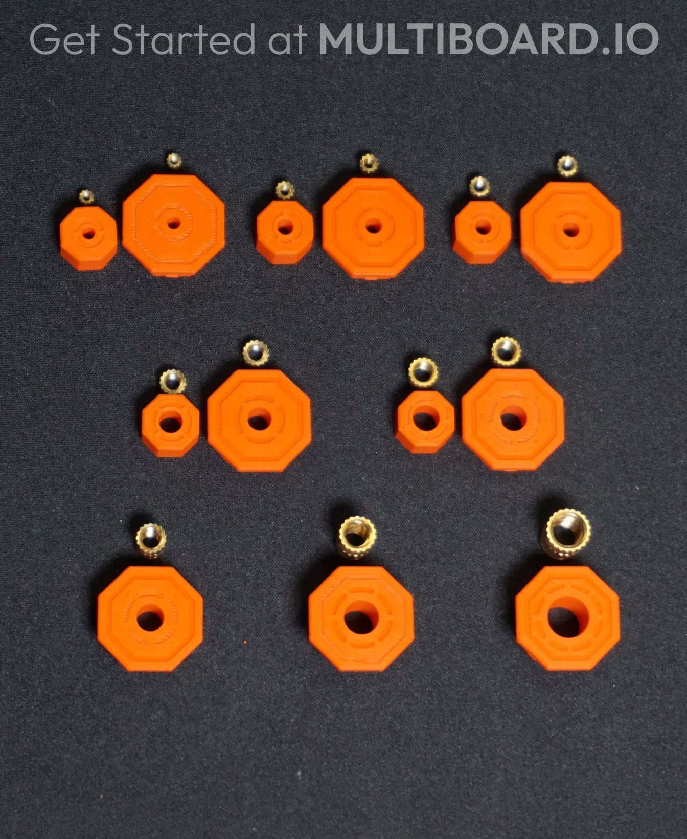 Heat Set Insert Snap - M6 Standard 3d model